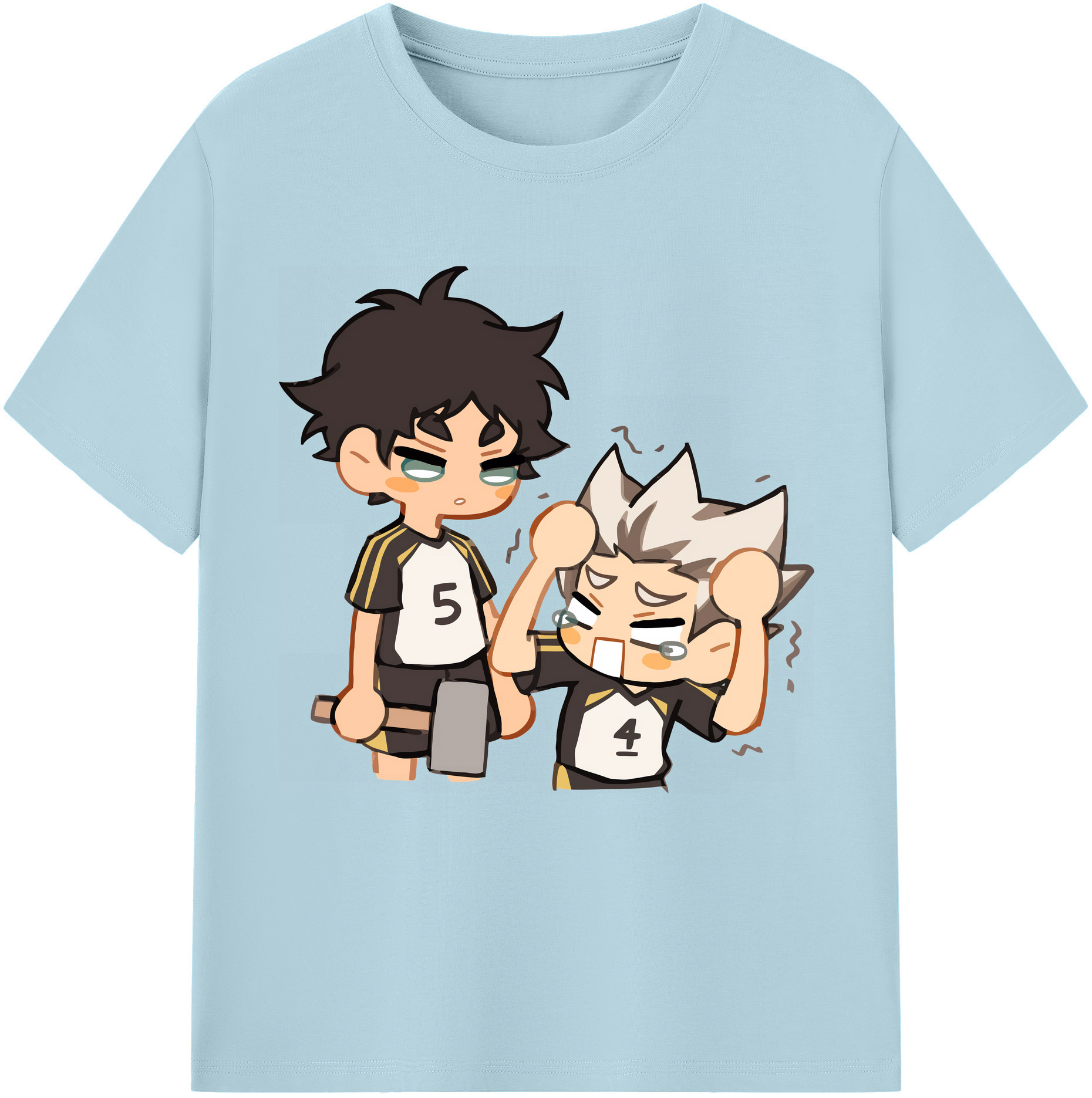 （画像用） ハイキュー!! Haikyu!! 綿100％半袖Tシャツ（フロントプリント）